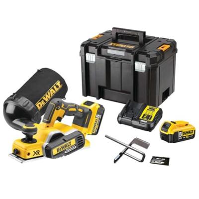 DeWALT DCP580P2 Accu schaafmachine 18V XR 5.0Ah in TSTAK