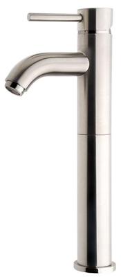 Cadans wastafelmengkraan hoog geborsteld staal