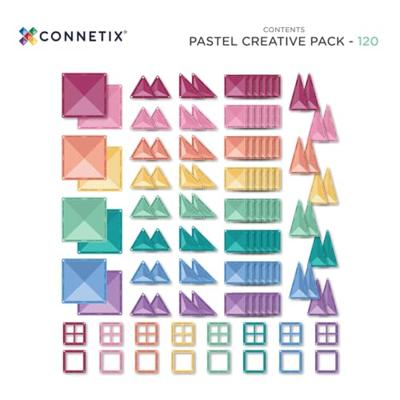 Connetix Creative Pastel 120 stuks