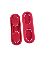 Gordel Pads Voor Bobike Go Rood - thumbnail