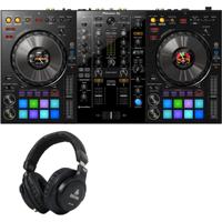 Pioneer DDJ-800 + Devine PRO 4000 over-ear koptelefoon - thumbnail
