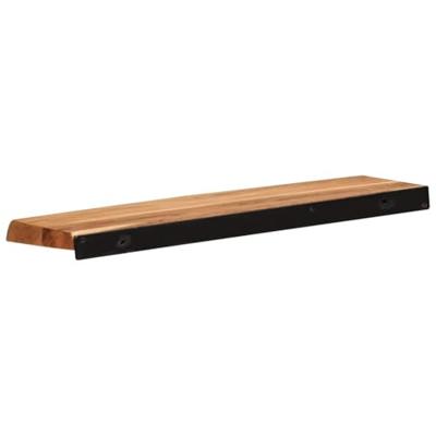 Wandschappen 2 st 60x20x3,5 cm massief acaciahout Wandschappen 2 st 60x20x3,5 cm massief acaciahout