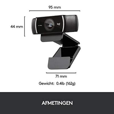 Logitech C922 Pro Stream webcam - thumbnail