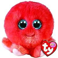 TY teeny puffies octopus knuffel sheldon 10 cm - thumbnail