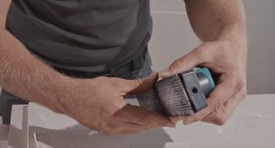 Wolfcraft Kantschaaf (Facettenschaaf) | Voor gipsplaten | Met 2-C handgreep | 1 stuk - 4026000