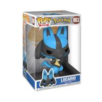 Pokemon Funko Pop Vinyl: Jumbo Size Lucario - thumbnail