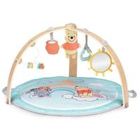 DISNEY BABY - WINNIE - Omkeerbare, opvouwbare, multifunctionele speelmat voor baby's - houten boog - sensorisch en muzikaal speelgoed, spiegel - thumbnail