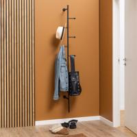 Bendt Kapstok 'Hedvig' Met 6 haakjes, 171cm hoog - thumbnail