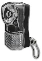 Büchel Koplamp kroonbout led 15 lux batterij zwart - thumbnail