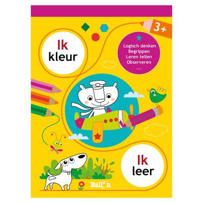Standaard Uitgeverij Ik kleur, ik leer 3+