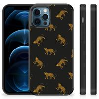 Back Cover voor iPhone 12 Pro | 12 (6.1") Leopards - thumbnail