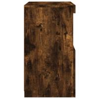 Dressoir met LED-verlichting 41x37x67 cm gerookt eikenkleurig - thumbnail