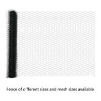 VidaXL Hexagon hek groen 1,2 x 100 m pvc - thumbnail