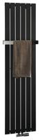 Sapho Colonna radiator mat zwart 45x180cm 910W - thumbnail