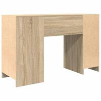 Bureau 120x42x76 cm spaanplaat sonoma eikenkleurig - thumbnail