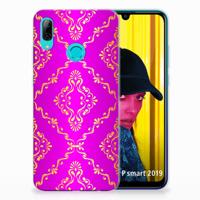 Siliconen Hoesje Huawei P Smart 2019 Barok Roze - thumbnail