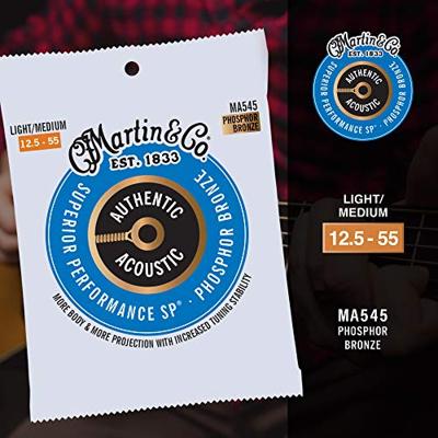 Martin Strings MA545 Authentic Acoustic SP Phosphor Bronze