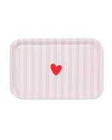 HEMA Dienblad 19x29.5x1.5cm liefde - thumbnail