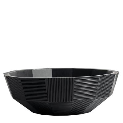 Ethnicraft Schaal 'Striped' Mahoniehout, 40cm Ethnicraft Schaal 'Striped' Mahoniehout, 40cm