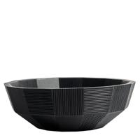 Ethnicraft Schaal 'Striped' Mahoniehout, 40cm - thumbnail