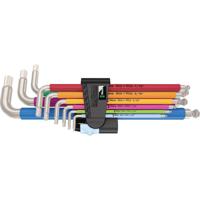 Wera 3950/9 Hex-Plus Multicolour Imperial 1 | Stiftsleutelset | RVS | 9-delig - 05022860001 - thumbnail