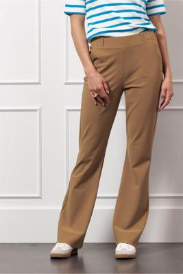 Studio Anneloes Flair Bonded Trousers 13081 Flared 1300 Caramel