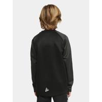 Craft 1912736 Squad 2.0 Crewneck Jr - Black/Granite - 134/140 - thumbnail
