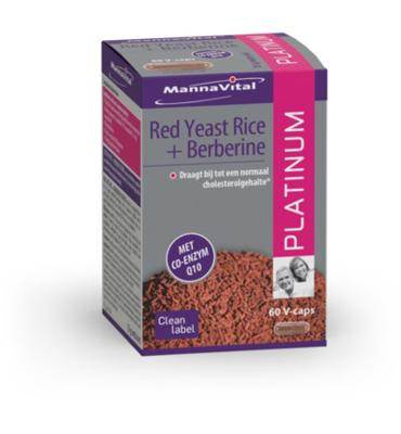 Mannavital Red Yeast Rice & Berberine Platinum Capsules