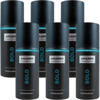 Amando Amando Deodorant Spray Bold Voordeelverpakking - 6x150 ml - thumbnail