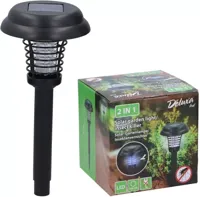 Anti-insectenlamp solar zwart - thumbnail