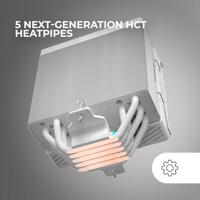 CPU-ventilator Mars Gaming MCPUX5ARGBW - thumbnail