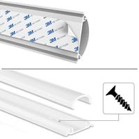 Hama PVC-kabelkanaal Halfrond 100/3,5/0,9 Cm Wit - thumbnail