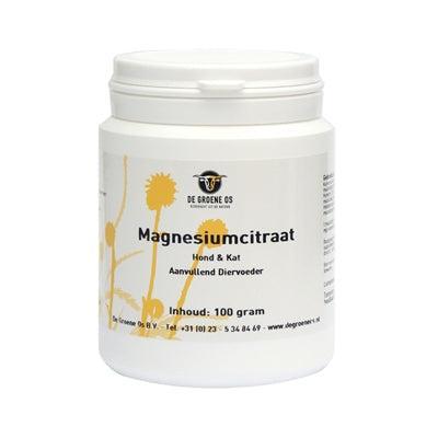 DE GROENE OS MAGNESIUMCITRAAT HOND / KAT