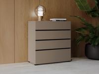 Commode CROSSAIR 4 lades taupe - thumbnail
