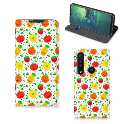 Motorola G8 Plus | Flip Style Cover | Fruits