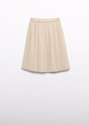 Abel & Lula winter midi rok meisjes - beige