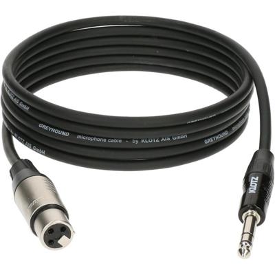 Klotz GRG1FP06.0 Greyhound Microkabel 6 m - Microfoonkabel
