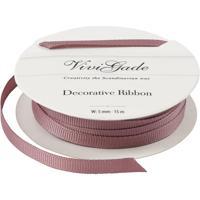 Creativ Company Decoratie lint, b: 6 mm, roze, 15 m/ 1 rol - thumbnail