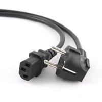 Gembird PC-186 electriciteitssnoer Zwart 1,8 m CEE7/4 C14 stekker - thumbnail