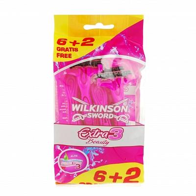 Wilkinson Extra III beauty 6 + 2 (8 st)