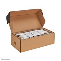 Neomounts DS70S-950WH2 Monitor-tafelbeugel 43,2 cm (17) - 88,9 cm (35) Zwart In hoogte verstelbaar, Kantelbaar, Zwenkbaar, Roteerbaar - thumbnail
