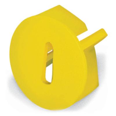 WAGO 283-400 Vingerbeschermingsafdekking Geel 100 stuk(s)