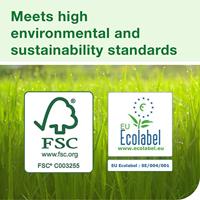 TORK K90225 Lotus enMotion Papieren handdoeken (l x b) 143 m x 24.7 cm Wit 858 m - thumbnail