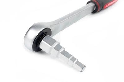 Rothenberger Stapsleutelset | maat 3 1 inch | aandrijfvierkant 1/2 inch | met ratel | 1 stuk - 73297 - 73297