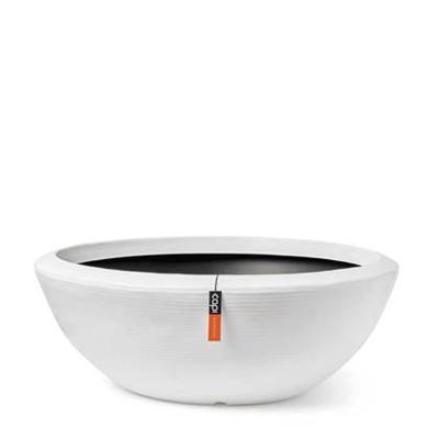 Schaal laag Arc Granite 153x56 wit bloempot Capi Europe - Capi europe