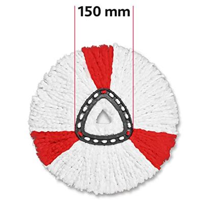 Vileda Turbo Easy Wring & Clean mop reservekop set van 2 stuks