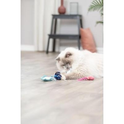 Trixie zeedier pluche met catnip assorti