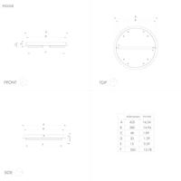 Eglo Witte led plafondlampZampote Ø 42cm - 900328 - thumbnail