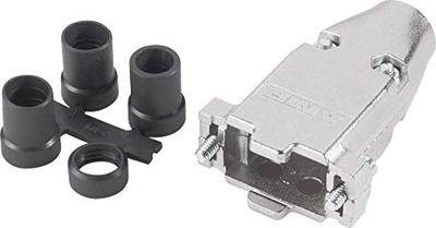 TE Connectivity AMPLIMITE HDP-20 5748676-3 D-sub behuizing Aantal polen: 25 Metaal 180 ° Zilver 1 stuk(s)