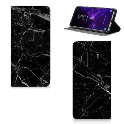 Samsung Galaxy S9 Plus | Standcase | Marmer Zwart - Origineel Cadeau Vader Samsung Galaxy S9 Plus | Standcase | Marmer Zwart - Origineel Cadeau Vader